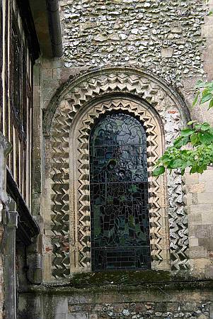 Winchester St Cross - Norman Window